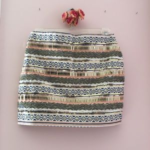 Cute pink/gold beads skirt |